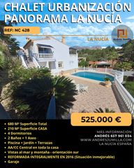 Xalet a Coloma. Casa en la nucía, panorama. nc428