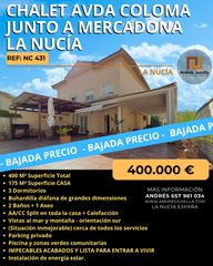 Casa adossada a Coloma. Adosado en la nucía, zona coloma. ref.: nc431