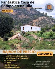 Casa en Bolulla. Preciosa casa de campo en bolulla