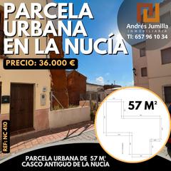 Terreny residencial a La paelleta 12. Solar urbano en la nucía