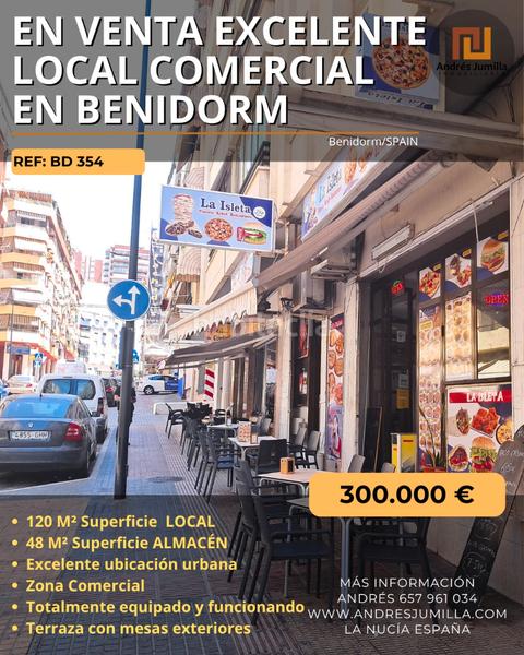 Foto 0d56f4ee-7ac0-4b62-b53d-8a360f689c8e. Locale commerciale con riscaldamento in Colonia Madrid Benidorm