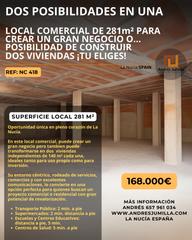 Local Comercial en La Nucia Pueblo. Local en venta en la nucia pueblo