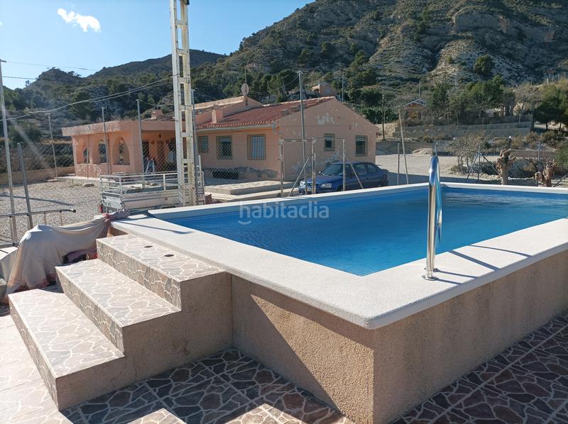 Foto 12e4d07a-7af6-4f03-95bc-1e226539600d. Casa en diseminado sector 5 331 campo de 7.430 m2, casa de 150m2 y piscina 8 x 4 mts !!! en Xixona