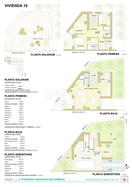 Foto 0f6fd12b-a04c-4ec5-9af3-e301024e96ea. Maison jumelée 219m<sup>2</sup> dans calle retiro 13 dans Ambroz Vegas del Genil