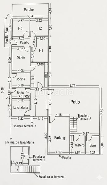 Foto 1c06ab9c-8673-4eba-bd68-6646e3f82501. Casa adossada amb aparcament a La Unión Unión (La)