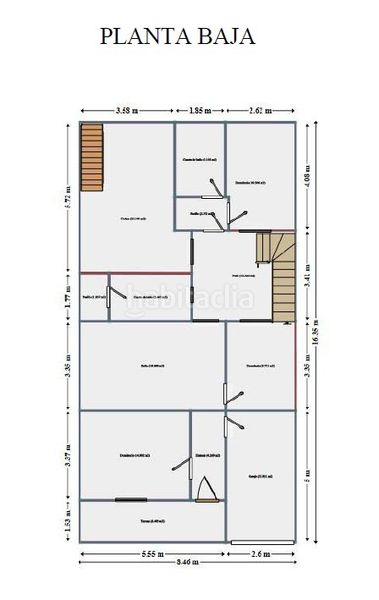 Foto f18881b7-bf5a-4de9-a0a6-7b255b1908f6. Casa adossada amb calefacció aparcament a Barrio Peral-San Félix Cartagena