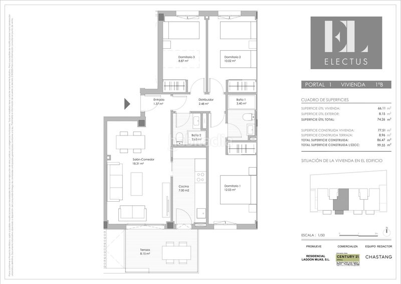 Foto b97bc83a-5115-4eff-b9ba-fe381e9b3a15. Piso 86m<sup>2</sup> en Mijas pueblo Mijas