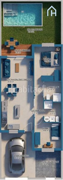 Foto ec7a74e6-4a55-4d86-b853-ba49a3e7af3d. Promoción Residecial la Calzada 9 en Mérida. Edificio viviendas de obra nueva