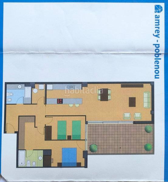 Foto 4c47533b-8aea-43f7-bf25-e6a2a1d35814. Location rez-de-chaussée avec chauffage piscine dans Barcelona