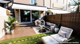 Casa adossada a Morera. Casa adosada en badalona