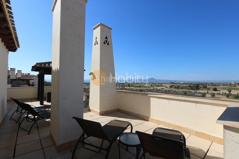 Foto 63c261f8-a53e-4b7b-a67f-43a49cef1c0c. Attico con camino riscaldamento parcheggio piscina in Fuente Álamo de Murcia