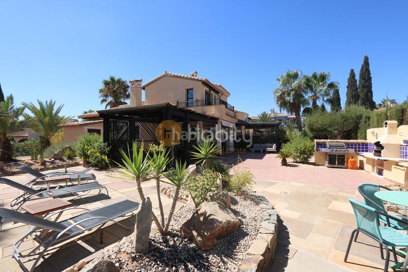 Foto 3c03a092-0375-4a4e-acff-9506e888aaa6. Doppelhaus mit kamin heizung parking pool in Hacienda del Álamo Golf Fuente Álamo de Murcia