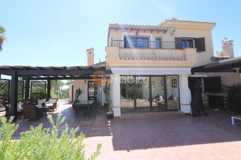 Foto 5ef02c71-d608-46d0-9bf0-eab8fd845387. Doppelhaus mit kamin heizung parking pool in Hacienda del Álamo Golf Fuente Álamo de Murcia