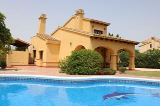 Casa  Avenida hacienda del alamo. Villa hacienda del alamo golf resort fuente alamo hda piscina