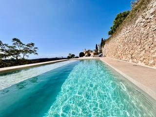 Location Maison à Puigpunyent. Finca con piscina y vistas panorámicas en galilea  alquiler a la