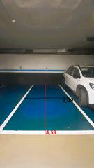 Autoparkplatz in La Sagrera