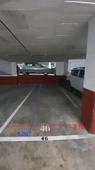 Lloguer Aparcament cotxe a La Sagrera. Gran plaza de parking para coche y moto