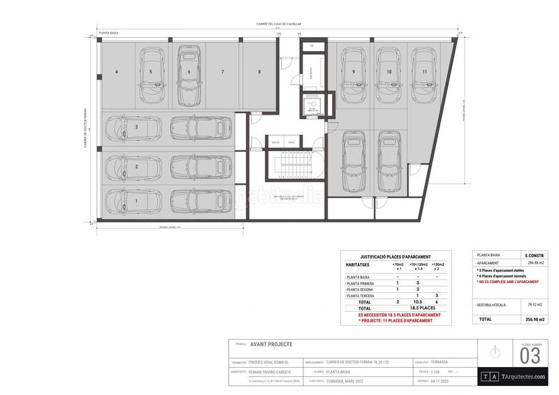 Foto 8b0d4b11-250c-4636-a947-fdd38c6cdebc. Residential plot in doctor ferran 18 in Sant Pere Nord Terrassa