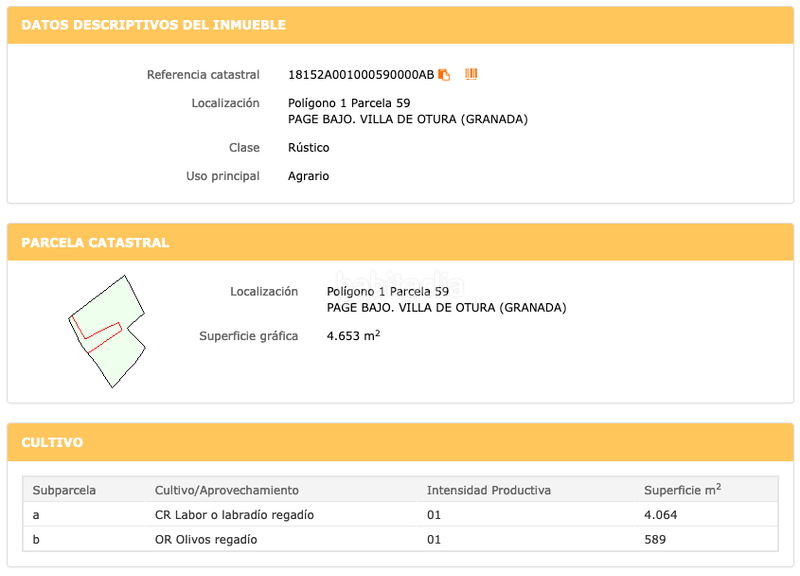 Foto 7a612109-026e-4507-a43b-60dfbaf9604a. Rural plot in calle gregorio marañón 1a in Carretera de Granada-La Alcazaba Alhendín