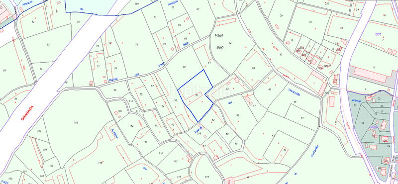 Foto df0198a6-b460-406f-a52e-5066b226bde0. Rural plot in calle gregorio marañón 1a in Carretera de Granada-La Alcazaba Alhendín