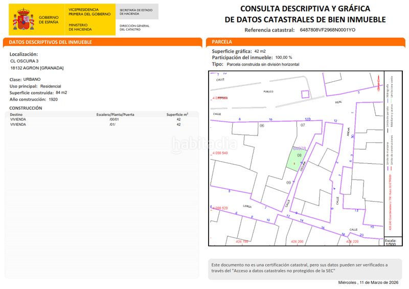 Foto a0d87867-5763-484c-919a-6b7ac20b2864. Masia a calle oscura 1 a Agrón