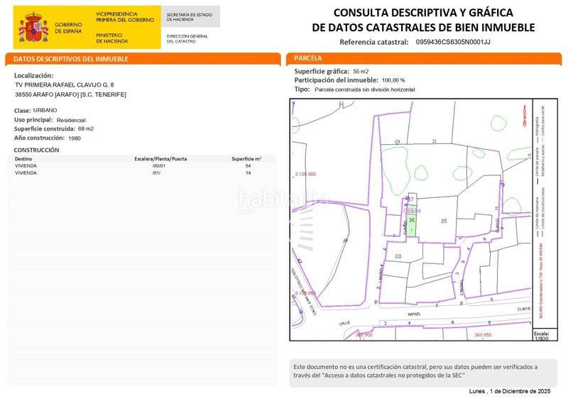 Foto 42bee262-bf14-4acc-9a2a-fef60052c089. Casa a Arafo