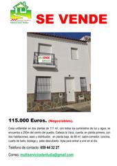 Maison jumelée  Calle san benito. Inmobiliaria multiservicios tentudia s.l.