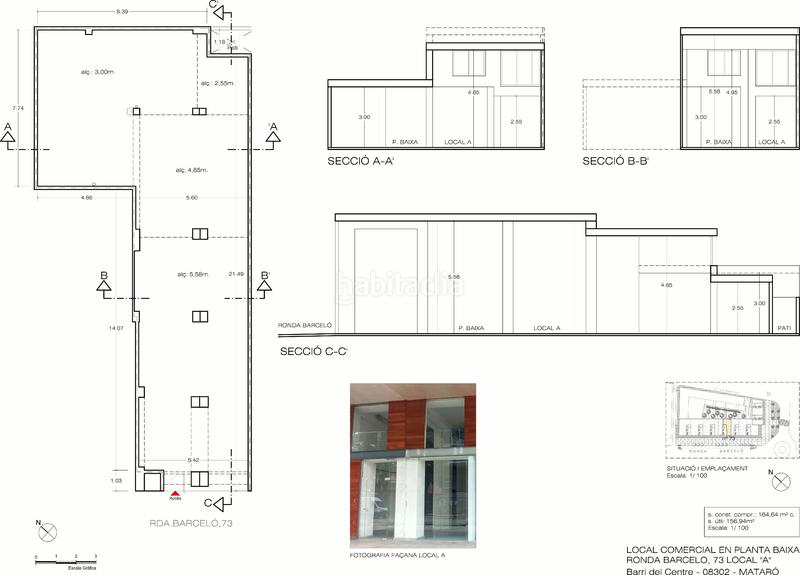 Foto a4c2f11f-ec6a-42c0-9c20-99b1a240b477. Miete geschäftsraum in ronda barceló 73 in Eixample Mataró