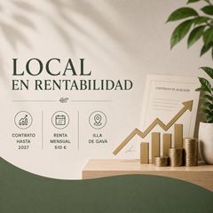 Local Comercial  De sant isidre. Local en rentabilidad en la illa de gavà