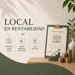 Local Comercial  De sant nicasi. Amplio local en la illa de gavà