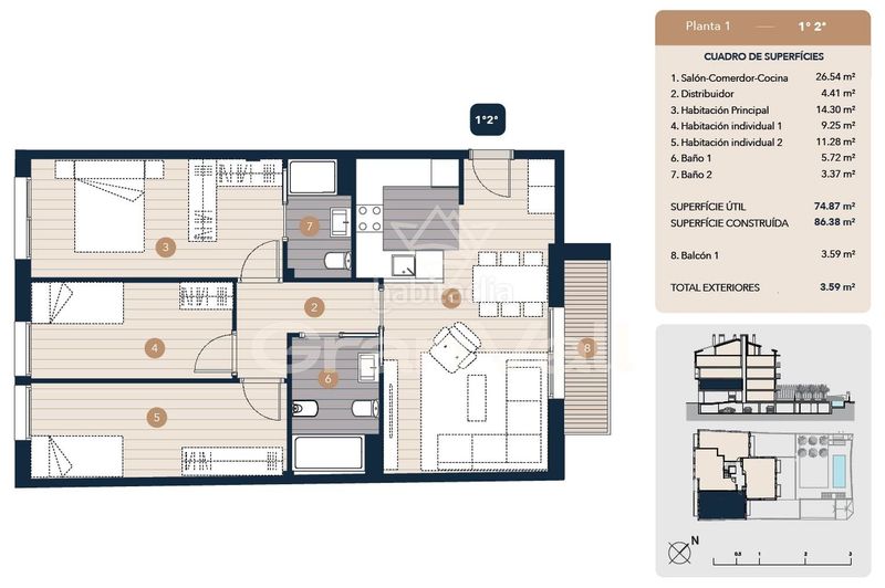 Foto 321a75c5-cd23-4293-ad18-5e17cb26546c. Apartament amb aparcament piscina a Puigcerdà
