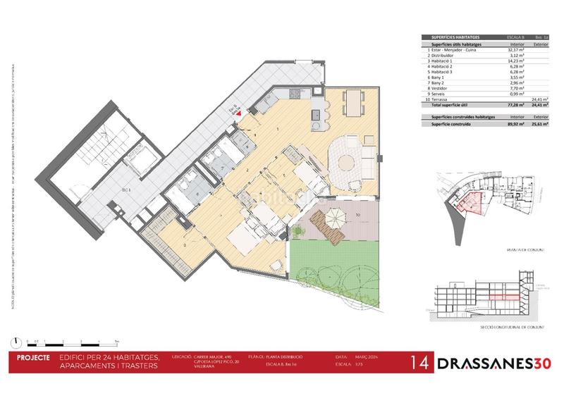 Foto 89a8563f-0ce3-42f5-91c2-284107af962e. Piso 90m<sup>2</sup> en carrer major 490 el lujo de vivir en el centro!!!! en Vallirana