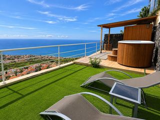 Maison à Sauzal (El). Tenerife exclusiva villa de lujo con spa, zona de entretenimient