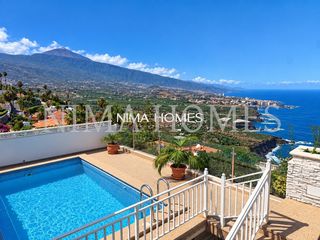 House in Cuesta de la Villa. Tenerife villa en la colina del caviar con espectaculares vistas