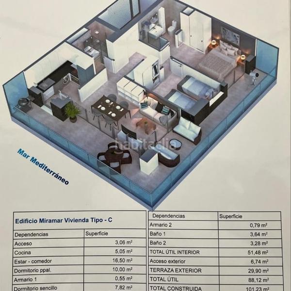 Foto 93a698f4-2bfb-4a3c-9104-d1d7888402cf. Apartamento en Sol Park Oropesa del Mar