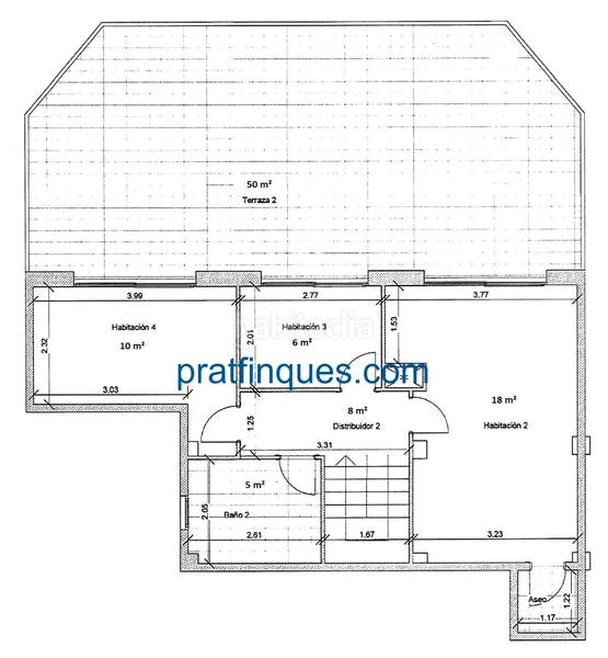 Foto 8f1ace9e-9c4f-4494-9cf4-b2c3b18a5d53. Dúplex amb xemeneia a Centre Prat de Llobregat (El)