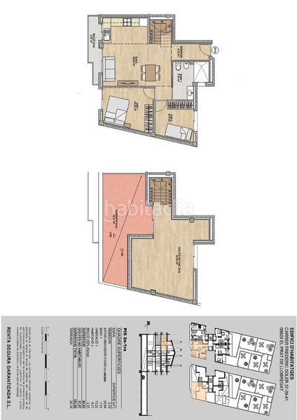 Foto b5fbf9fc-af2c-4dad-be38-0441e6cd34d4. Dúplex a carrer de frederic soler 33 a Estruch-Eixample Prat de Llobregat (El)