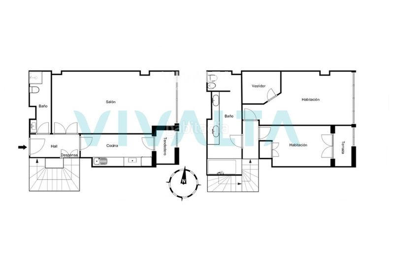 Foto 6f111f09-f8f9-4271-b0e6-157ca6057752. Dúplex amb calefacció aparcament piscina a San Juan Bautista Madrid
