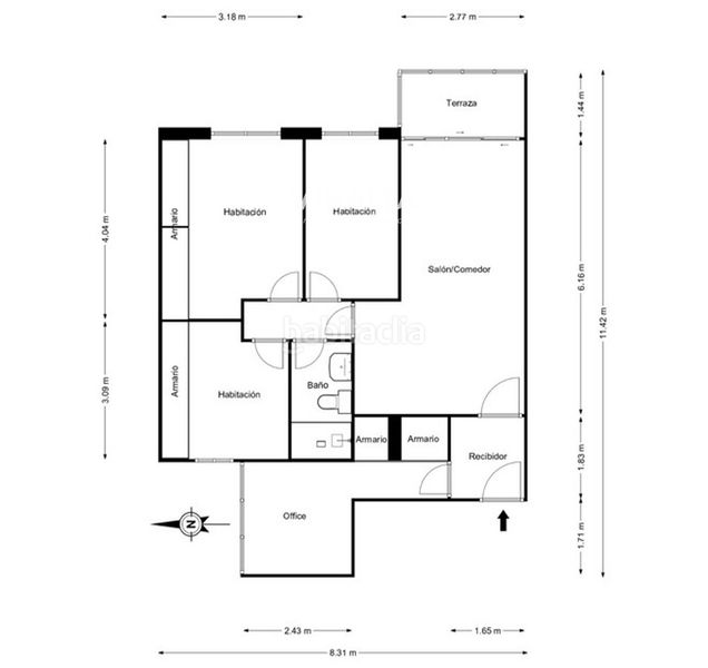Foto 4eb14a5d-954b-409d-93aa-497aa0f29048. Appartement avec chauffage dans Pinar del Rey Madrid