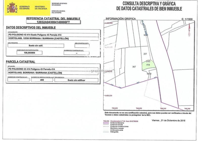 Foto 258d10ed-357d-411b-a253-6557fb69bf69. Finca rústica a Camino de Onda-Salesianos Burriana