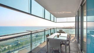 Rent Flat in Diagonal Mar i el Front Marítim del Poblenou. Primera linea mar , terraza+ vista ))