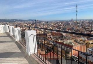 Location Attique  Avinguda de la mare de déu de montserrat. Con gran terraza y vistas espectaculares al mar y la ciudad !