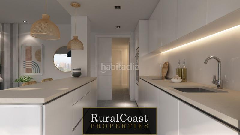 Foto 0b12807f-b6ce-4ded-a072-0832bd187e23. Dúplex espléndido piso . 2 habitaciones. 2 baños. piscina comunitaria y vistas al mar y montaña en Finestrat