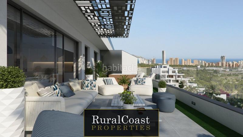Foto 4c331dab-9837-4bf3-9520-111e036ffb02. Dúplex espléndido piso . 2 habitaciones. 2 baños. piscina comunitaria y vistas al mar y montaña en Finestrat