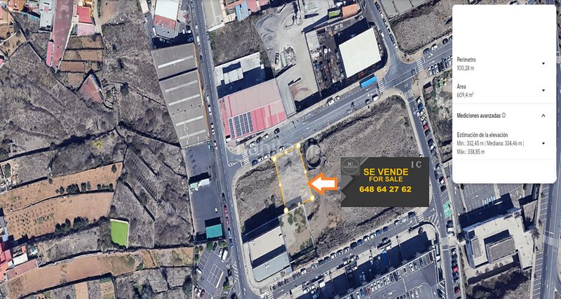Foto b37136a0-ef61-40f7-9631-38ec0f89ab96. Solar industrial a calle 46a a Montaña - Zamora Realejos (Los)