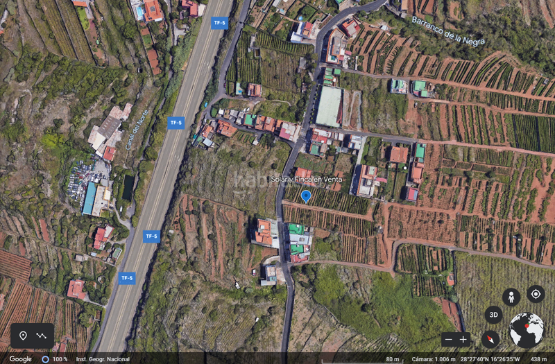 Foto ff5c8243-ce58-40cd-8bfa-7a4a25fe9fbe. Terrain résidentiel dans carretera rafael ramos 49 dans Sauzal (El)