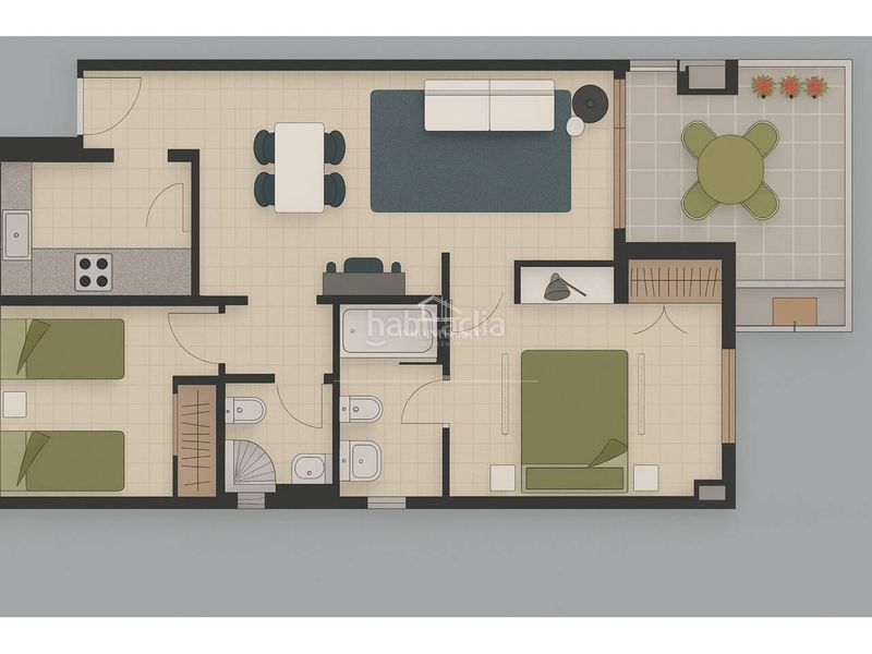 Foto db3495bb-69cb-466b-9a4c-86f513ec3da1. Apartament a avenida jardín 3 a Aguamarina Oropesa del Mar