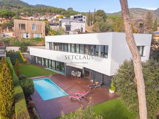 Chalet à Premià de Dalt. Premia de dalt. lujo con vistas al mar en el centro