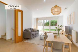 Reihenhaus in Montgat. Montgat. casa adosada con jardín en pla de montgat