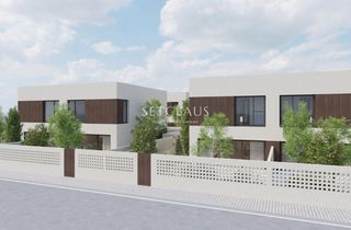 Xalet  Verge de núria. Casas pareadas de obra nueva con luz y acabados premium